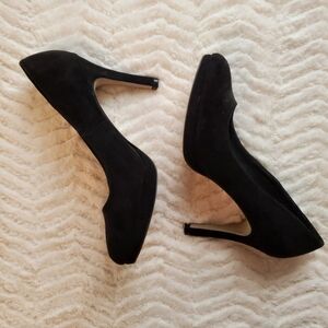 Madden Girl cute black heels size 8